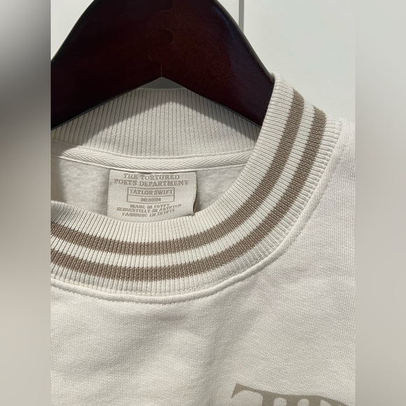 Taylor Swift Tortured Poets Department Crewneck Sweater- Medium - Picture 4 of 5